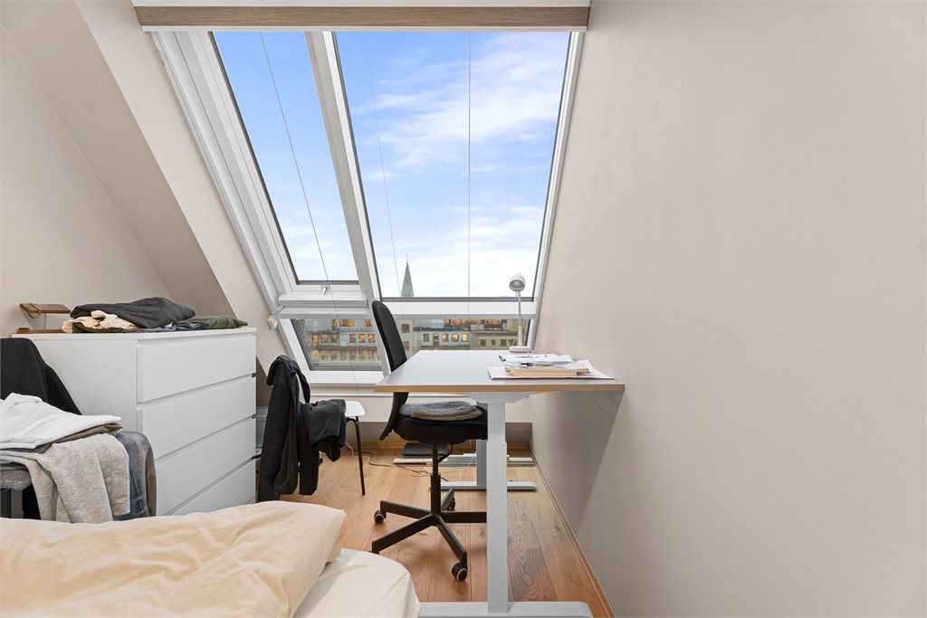 Våkn opp til fin utsikt og godt dagslys.