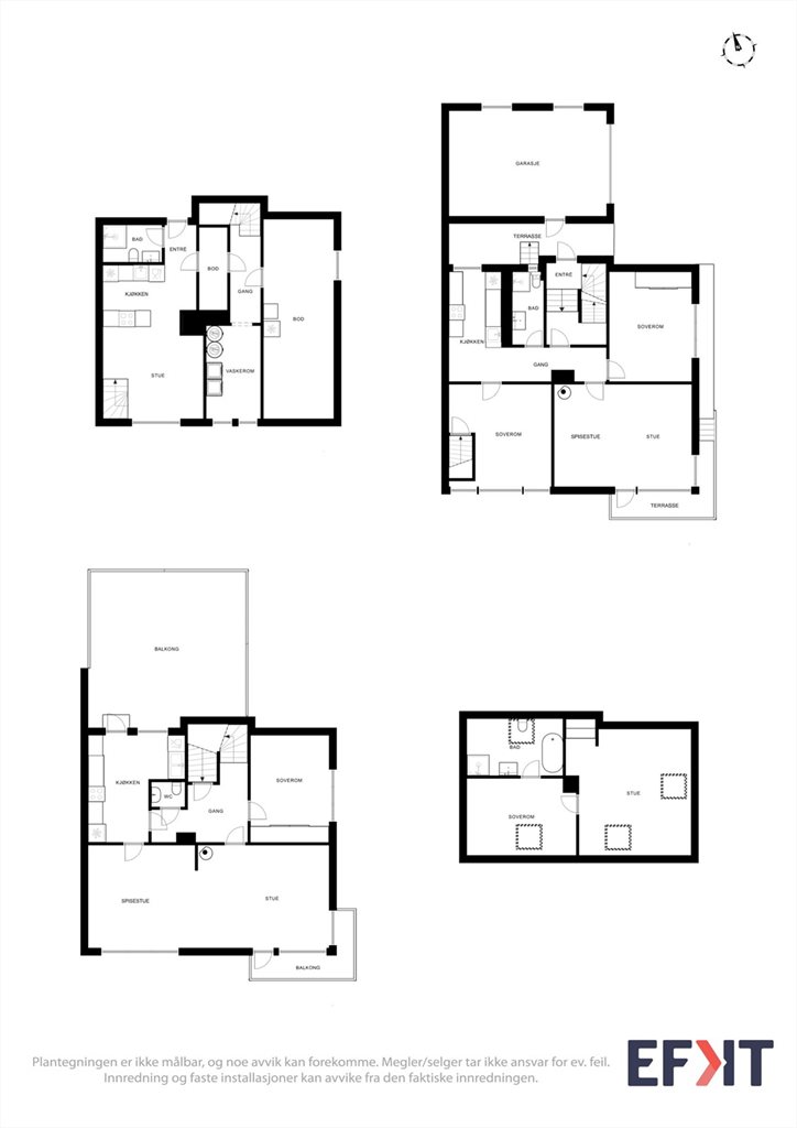 Plantegninger oversikt