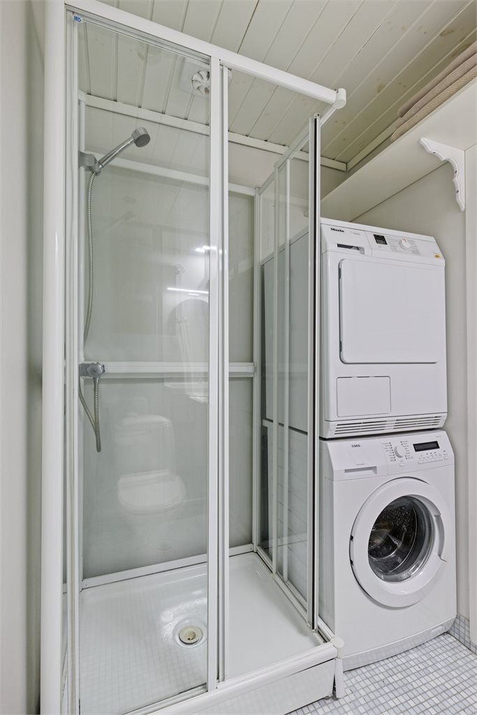 Opplegg for vask/tørk.