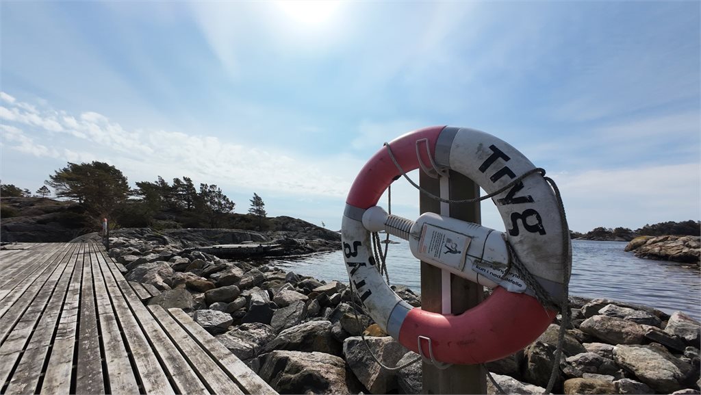 Flotte omgivelser ved båtplassen 