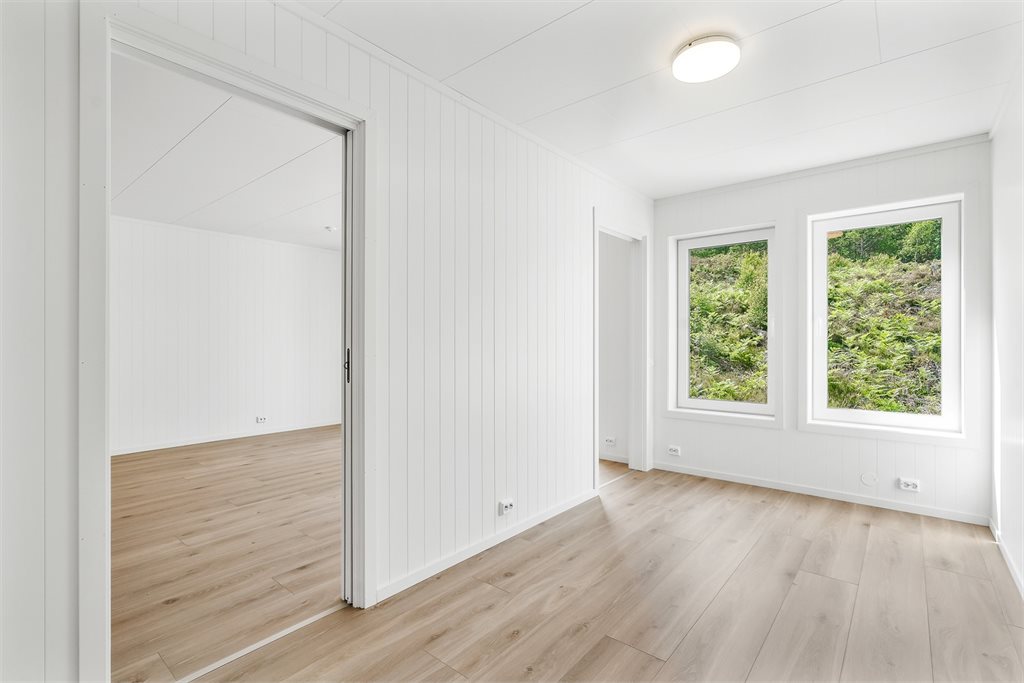 Soverom (bilde fra tidligere bygget prosjekt for vise hvordan det blir)