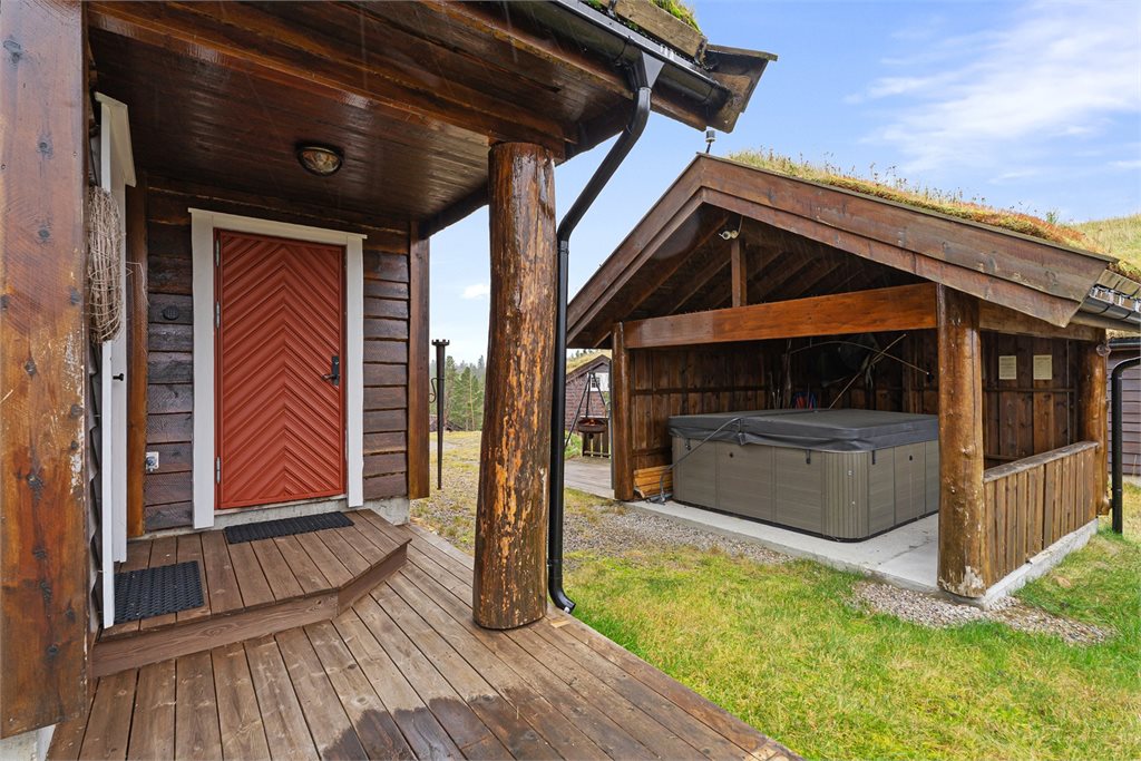 Jacuzzi - perfekt for avslapning etter en dag i løypene.