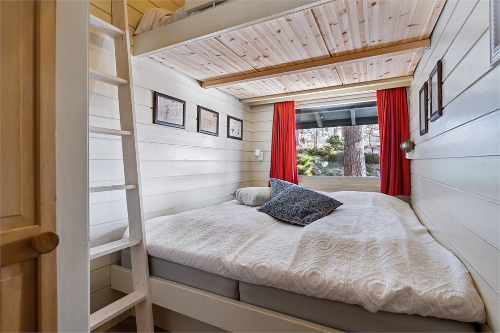 Soverom fra hovedhytten 
