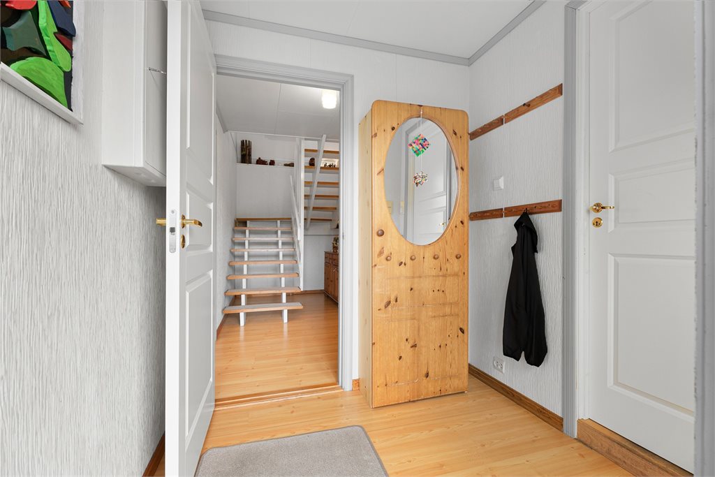 Gang med god sammenheng mellom etasjene
