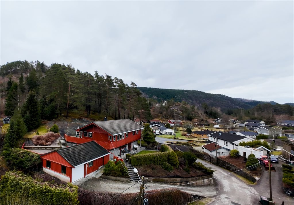 Flott beliggende i feltet 