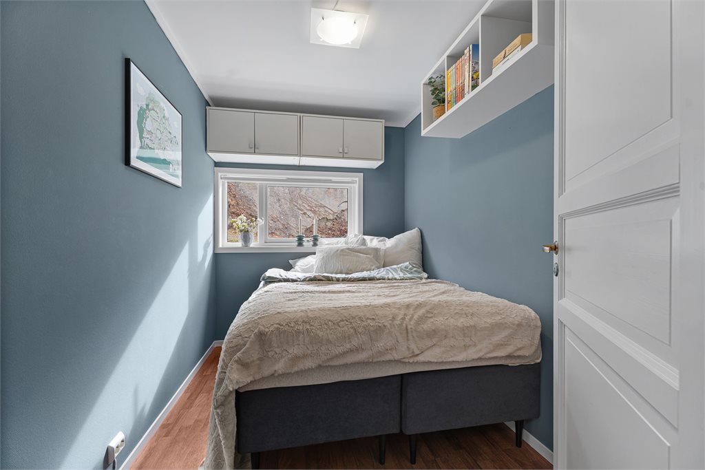 Lyst og trivelig soverom