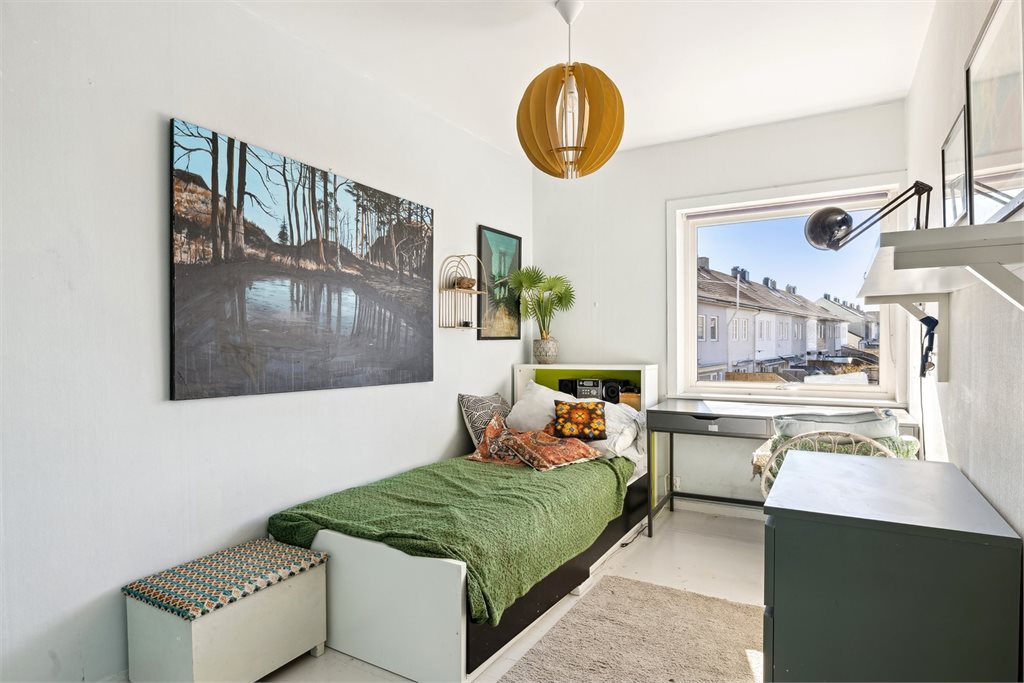 Flere soverom gir fleksible bruksmuligheter – til barn, kontor eller gjesterom.