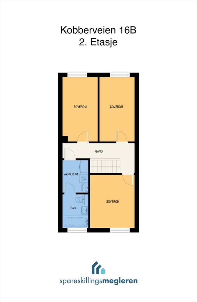 Plantegning 2. etasje