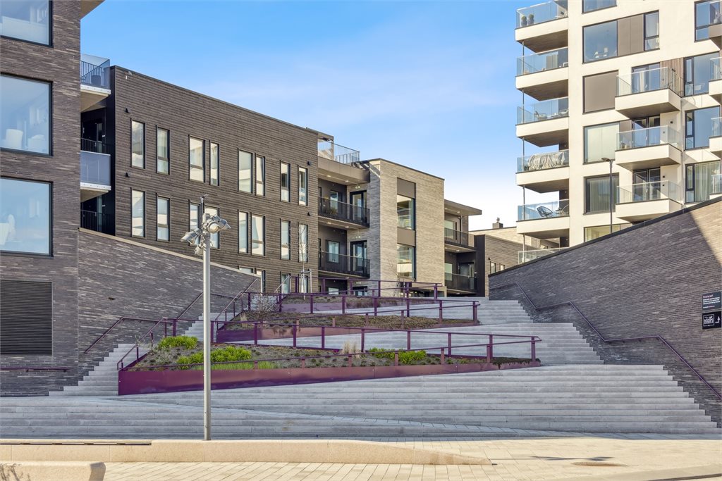 Velkommen til Marvika Torv.