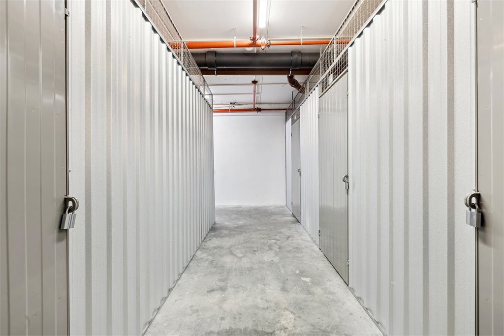 Det er bod i fellesareal.