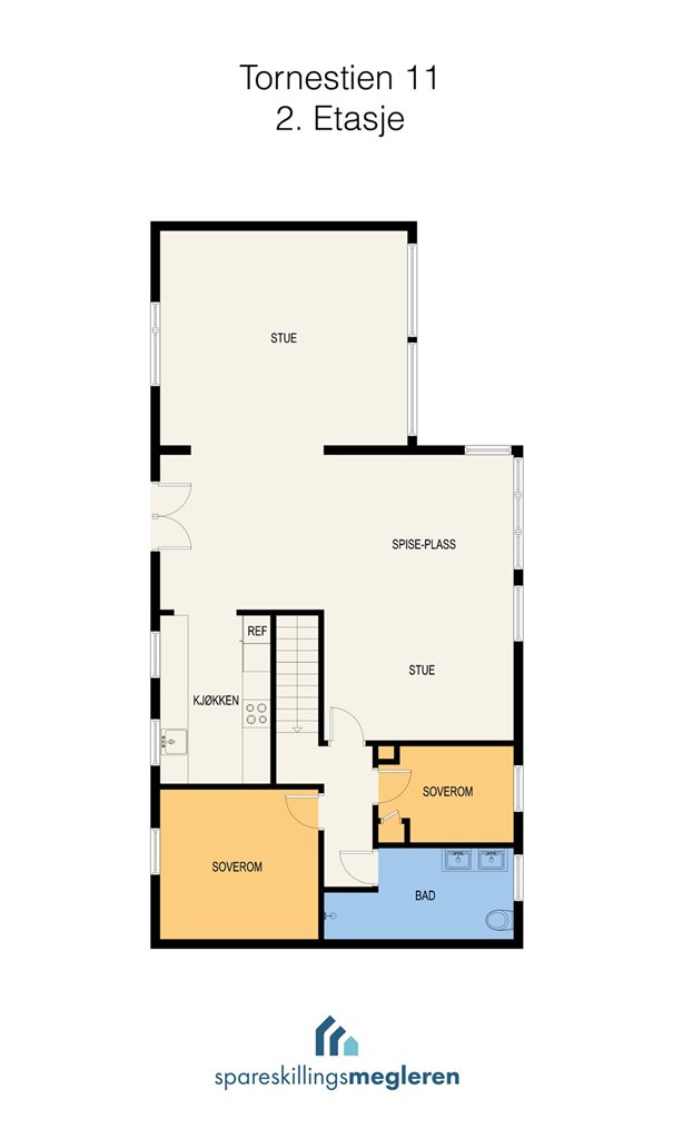 Plantegning 2.etasje