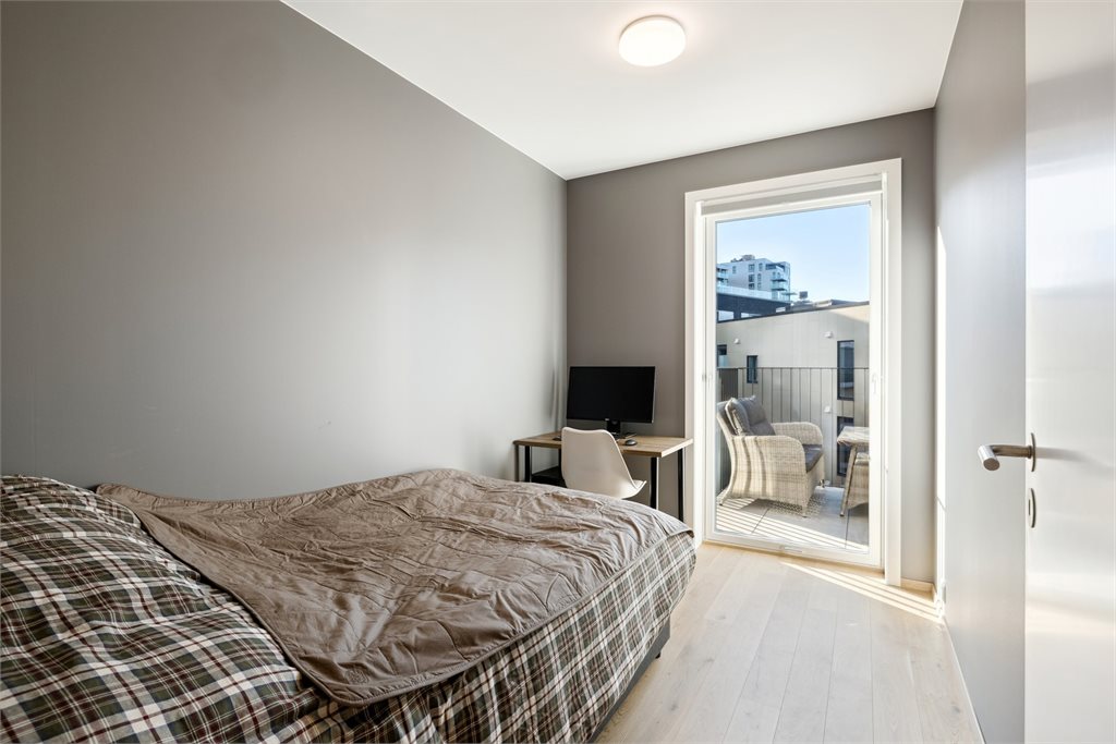 Utgang til balkongen fra soverom 2.