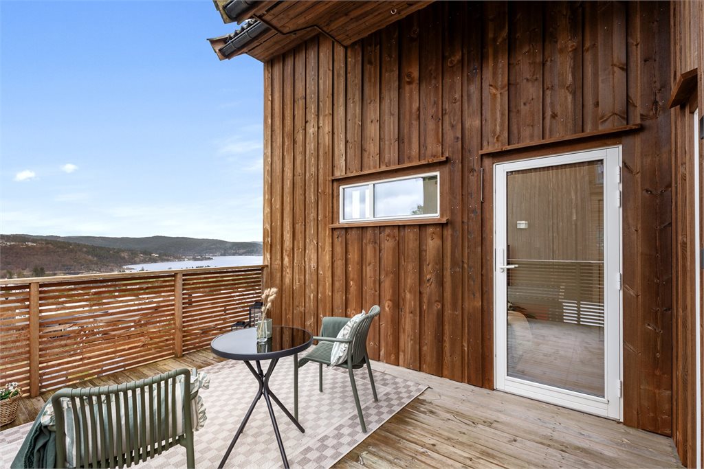 Uteplass med direkte adkomst fra bolig
