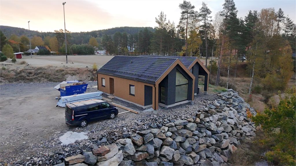 Eneboliger i rekke - alt på ett plan