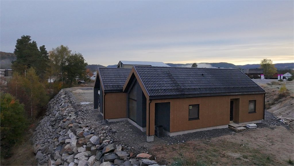 De to første boligene er under bygging, 1 er solgt. 