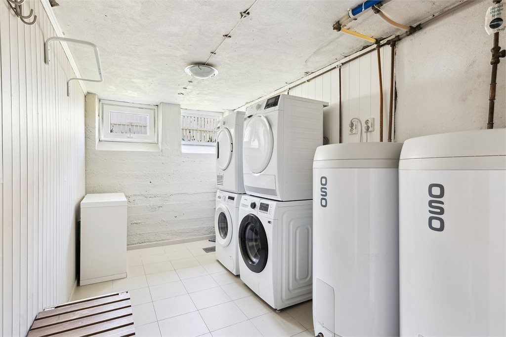 Fellesvaskerom i kjeller