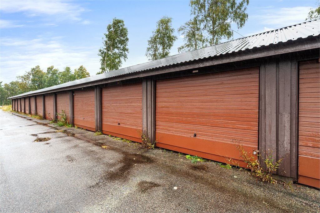 Garasje i rekke 