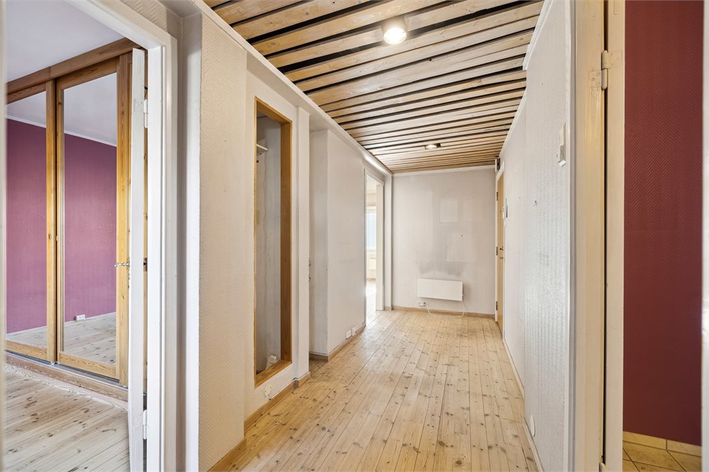 Gang, detalj og soverom