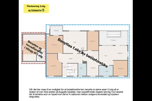 Planløsning 2.etg. alternativ 5