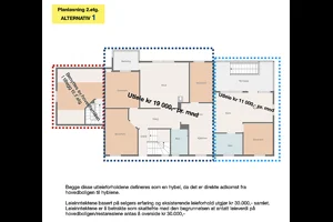 Planløsning 2.etg. alternativ 1