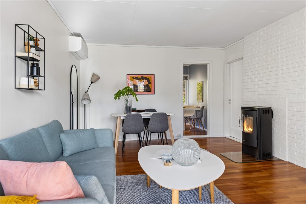 Stue med gode møbleringsmuligheter