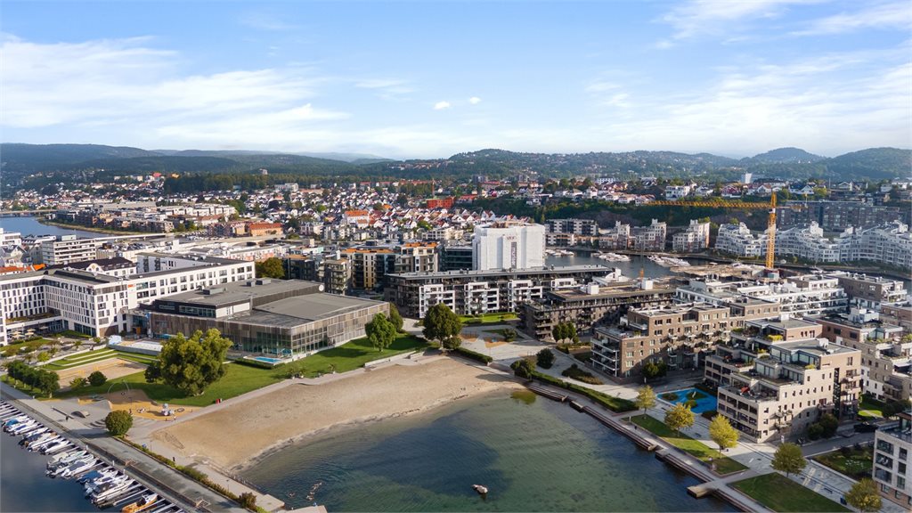 Umiddelbar nærhet til Bystranda