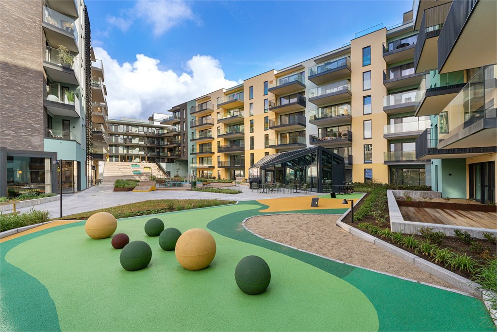 Felles uteområder med Tangen Torv