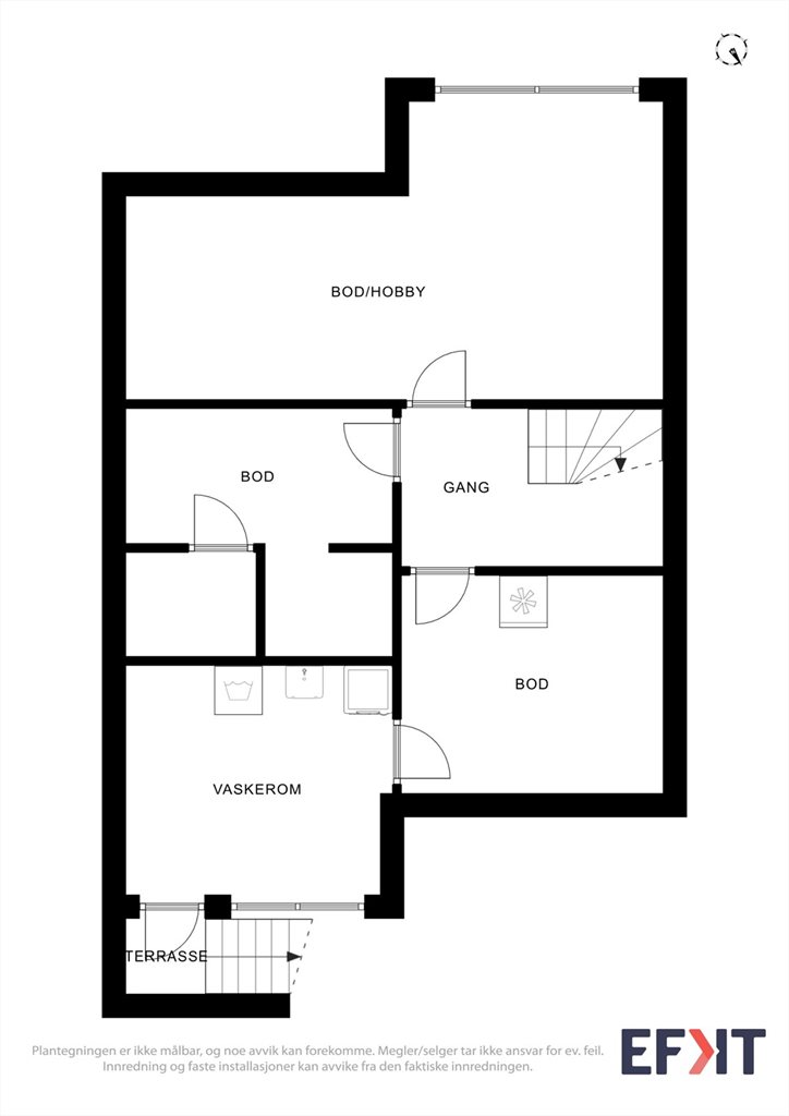 Plantegning underetasje