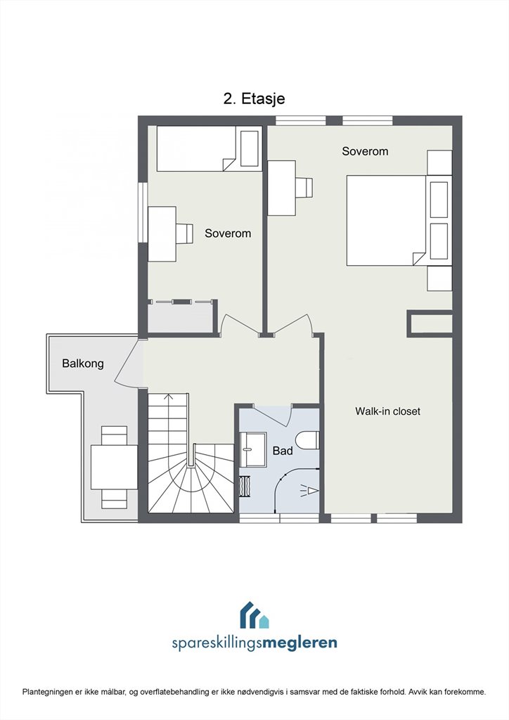 Plantegning 2. etasje