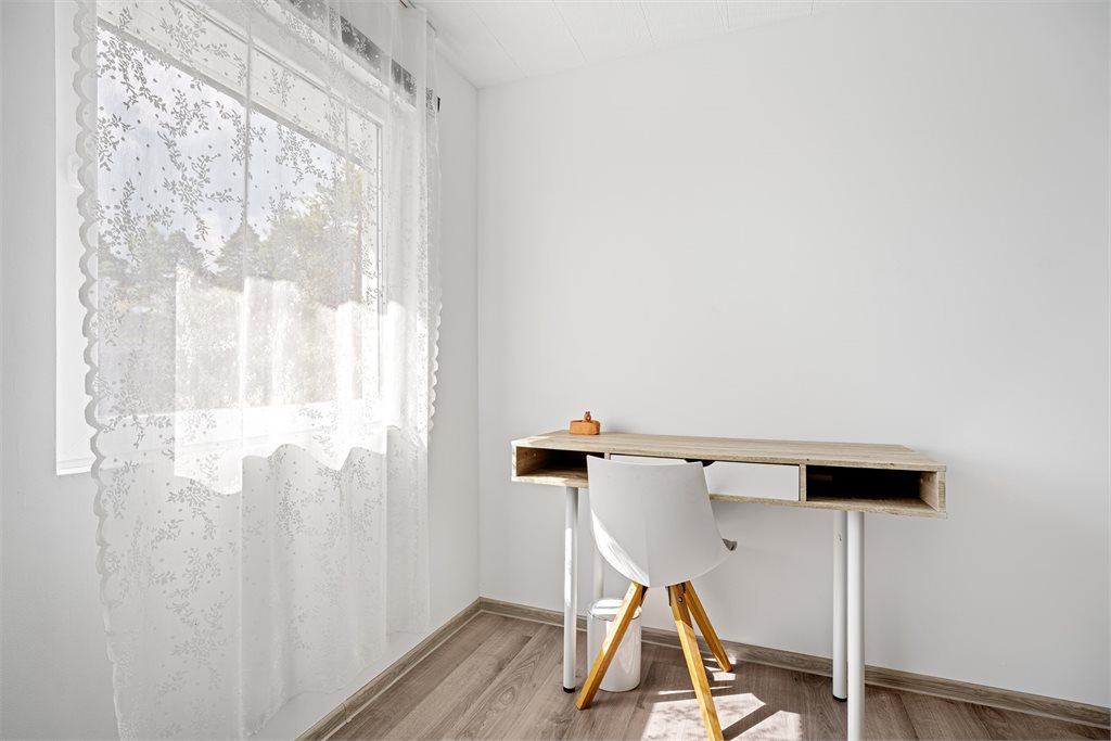 Soverom med naturlig lysinnslipp