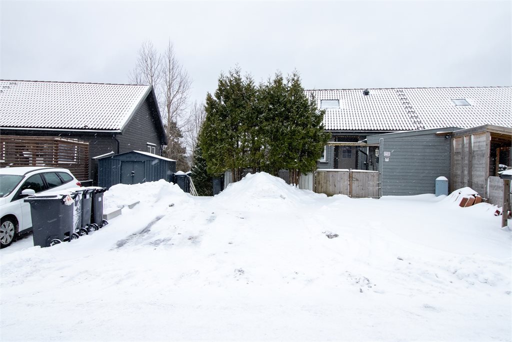 Enkel adkomst til leiligheten.