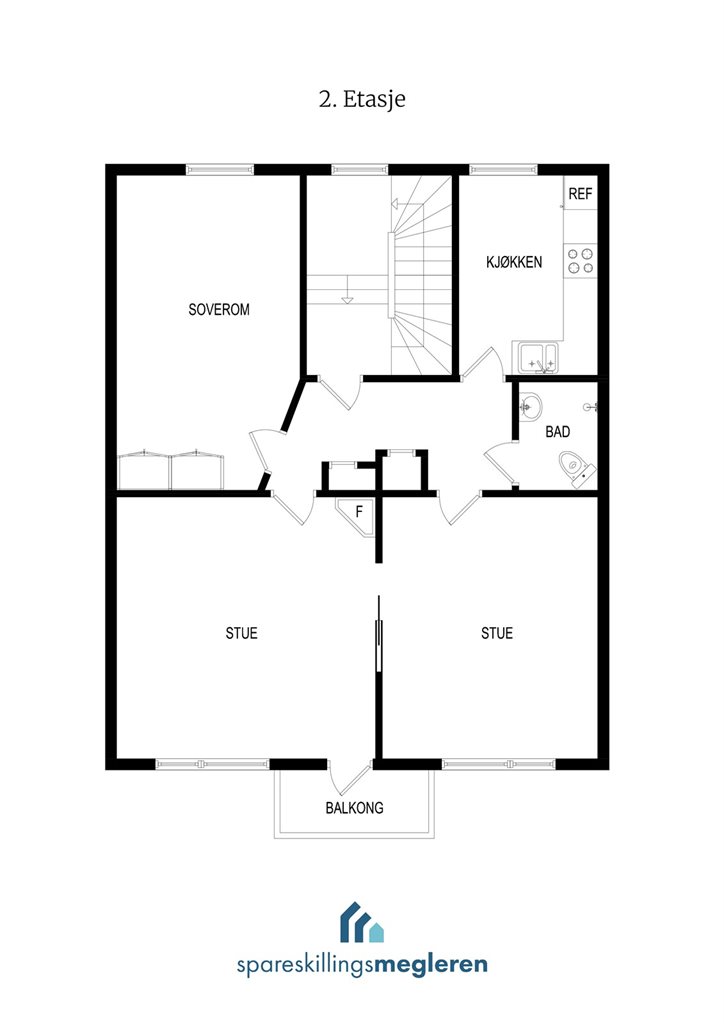 Sigvard Gundersens Gate 6B Floor Plan_Etg2