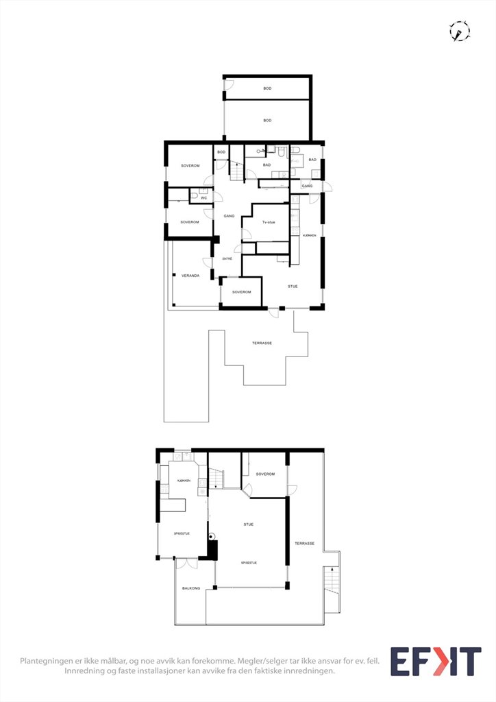 Plantegninger samlet