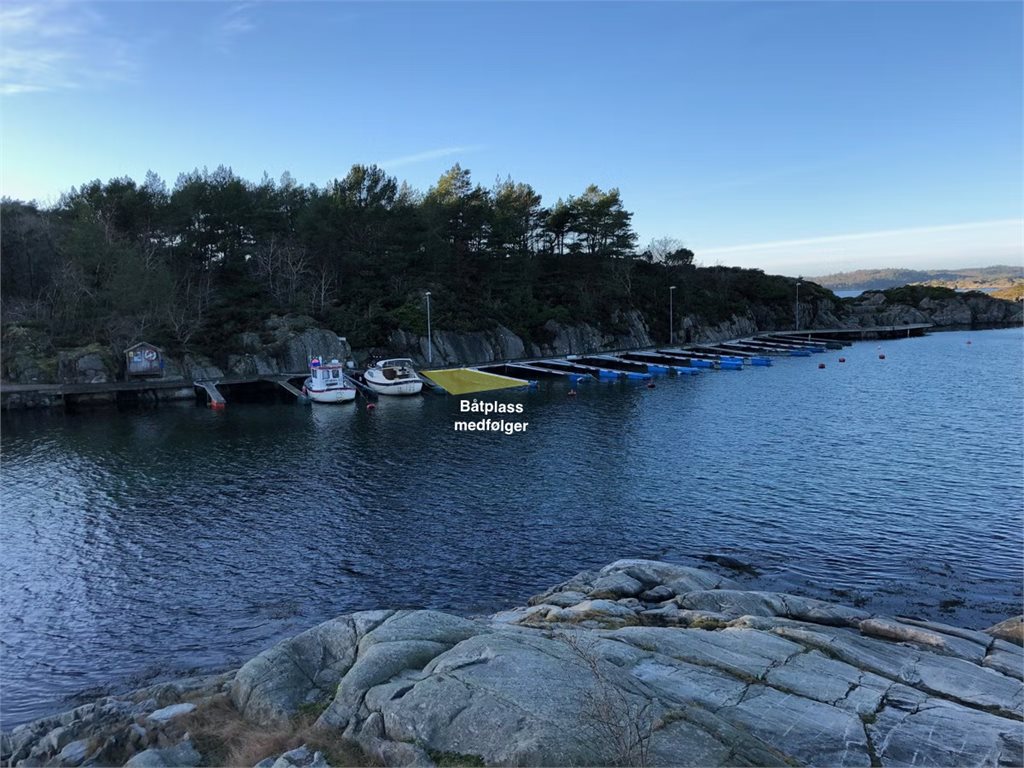 Båtplass medfølger